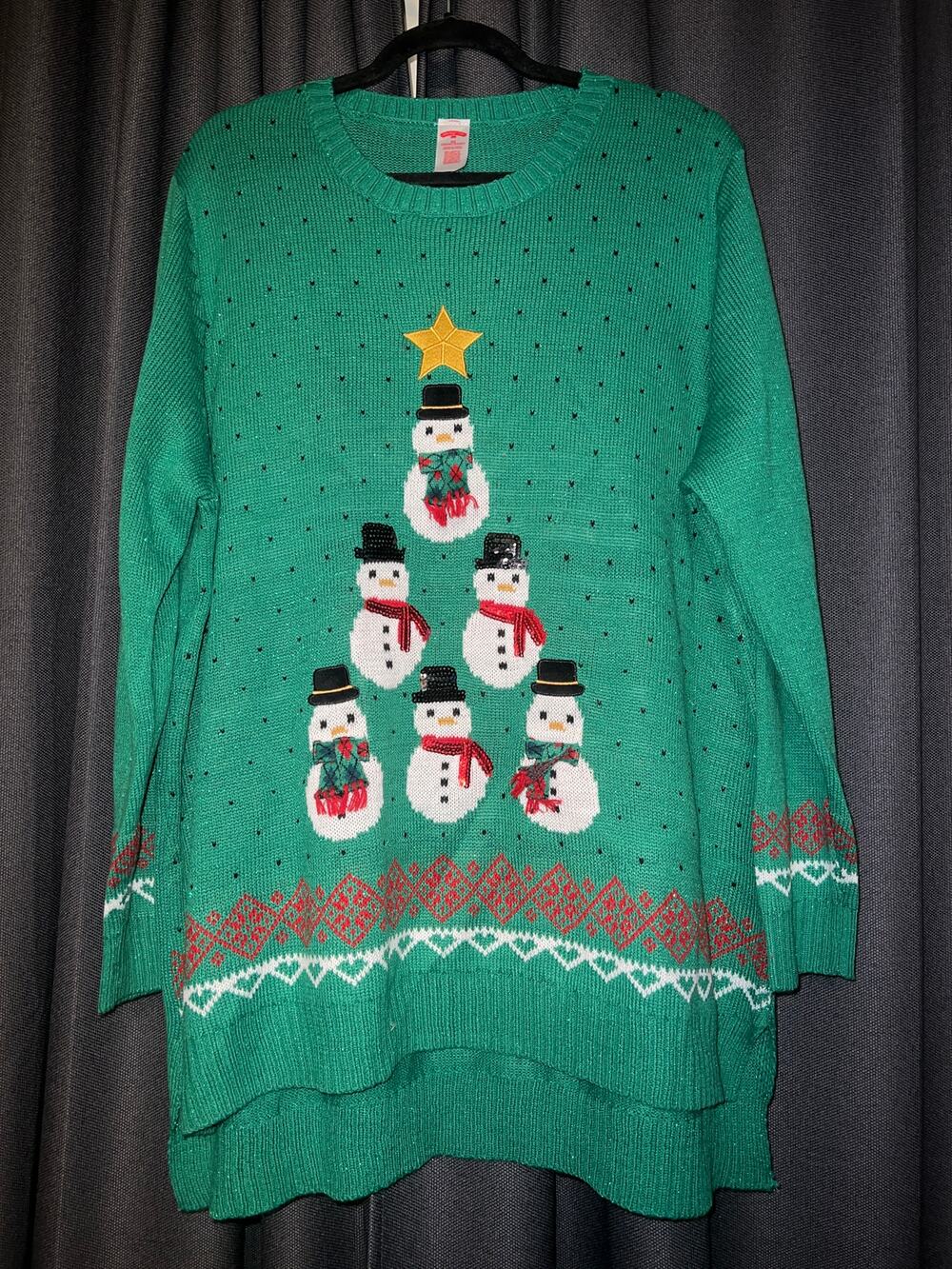 Ugly Christmas Sweater Xmas Size 3X